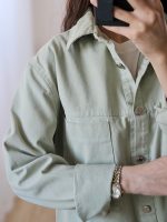 شومیز مانتویی کتان