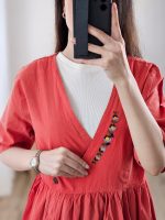 پیراهن بلند گلدوزی