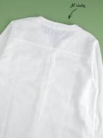 مانتو لینن جلو دکمه