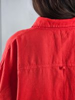 مانتو الیاف طبیعی جلو دکمه