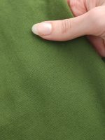 مانتو الیاف طبیعی جلو دکمه