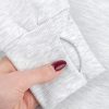 سویشرت دورس پنبه فینگر دار