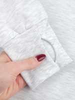 سویشرت دورس پنبه فینگر دار
