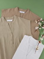 تاپ آستین حلقه