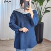 تونیک مانتویی جلو بسته