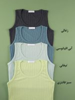 تاپ یقه گرد کبریتی