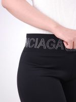شلوار بوت کات مشکی کمر پهن