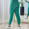 شلوار مام فیت کتان زنانه درسا سری پنجم سایز 2XL-3XL