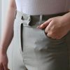 شلوار مام فیت کتان زنانه درسا سری پنجم سایز 2XL-3XL