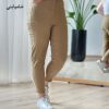 شلوار مام فیت کتان زنانه درسا سری پنجم سایز 2XL-3XL