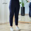 شلوار مام فیت کتان زنانه درسا سری پنجم سایز 2XL-3XL