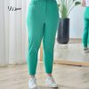 شلوار مام فیت کتان زنانه درسا سری پنجم سایز 2XL-3XL