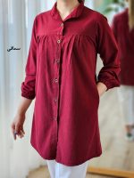 مانتو زنانه الیاف طبیعی