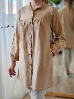 مانتو زنانه الیاف طبیعی