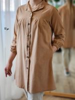 مانتو زنانه الیاف طبیعی
