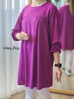 تونیک نخی خال خالی