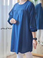 تونیک نخی خال خالی