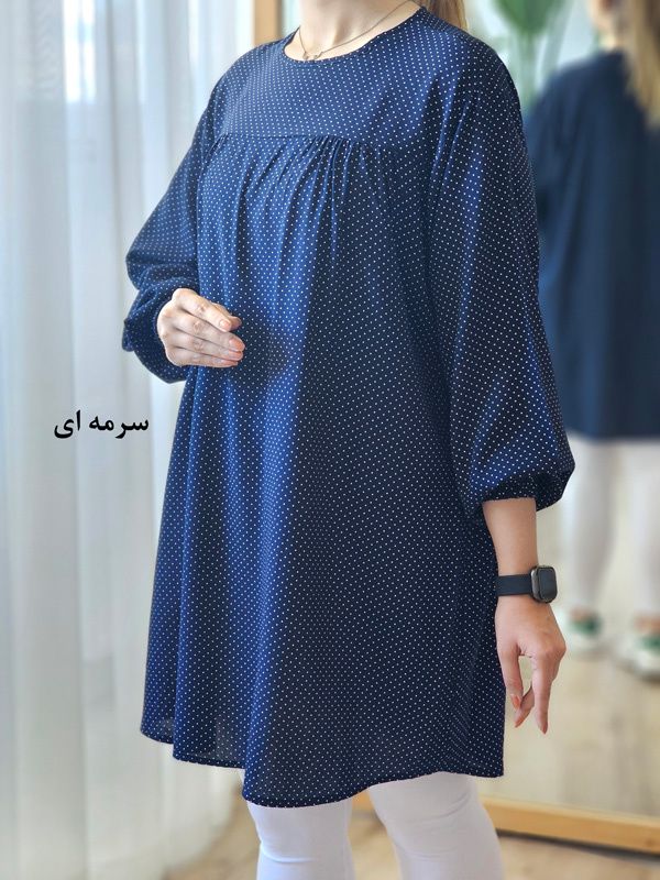 تونیک نخی خال خالی