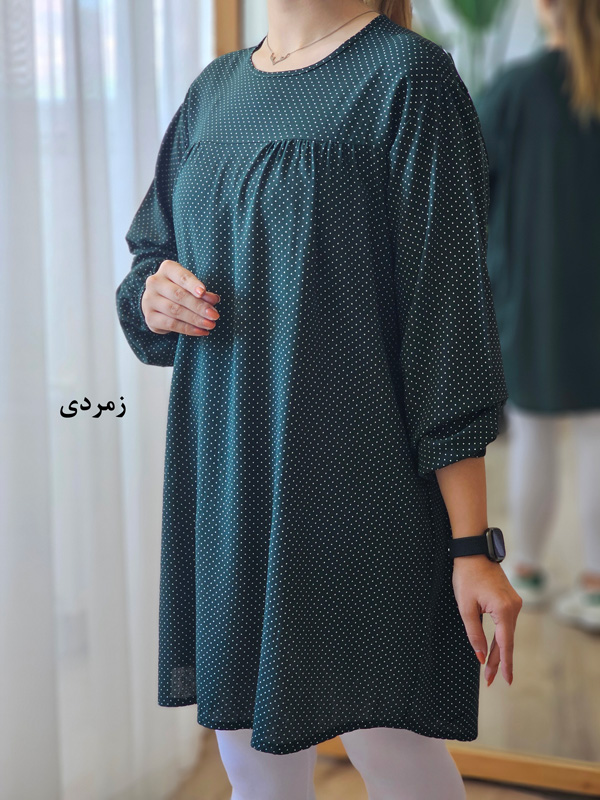 تونیک نخی خال خالی