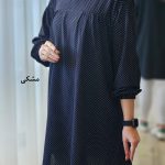 تونیک نخی خال خالی