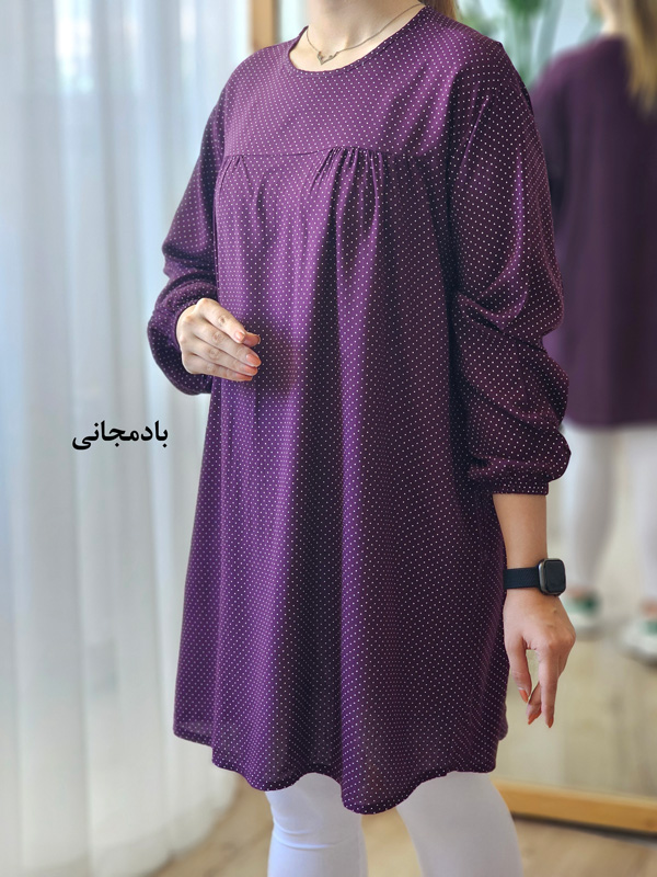 تونیک نخی خال خالی