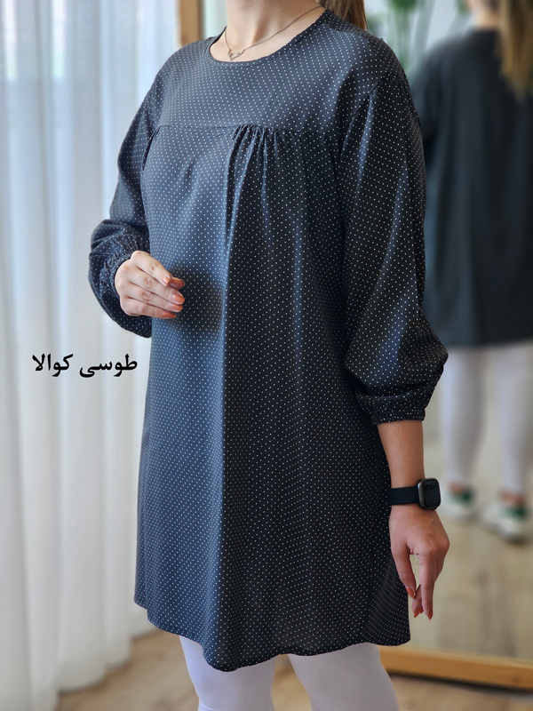 تونیک نخی خال خالی