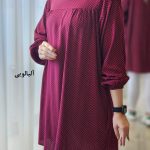 تونیک نخی خال خالی