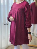 تونیک نخی خال خالی