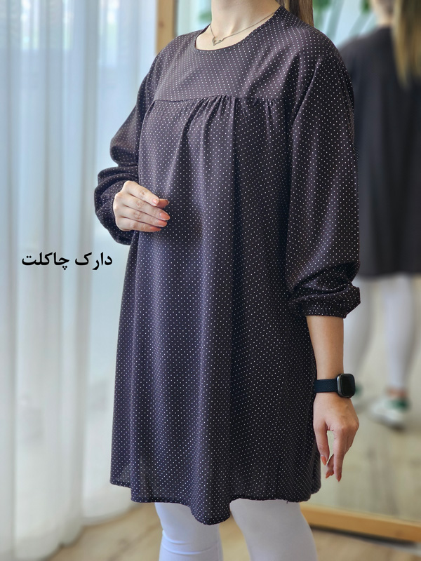 تونیک نخی خال خالی