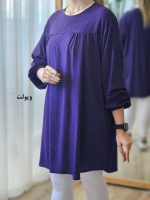 تونیک نخی خال خالی