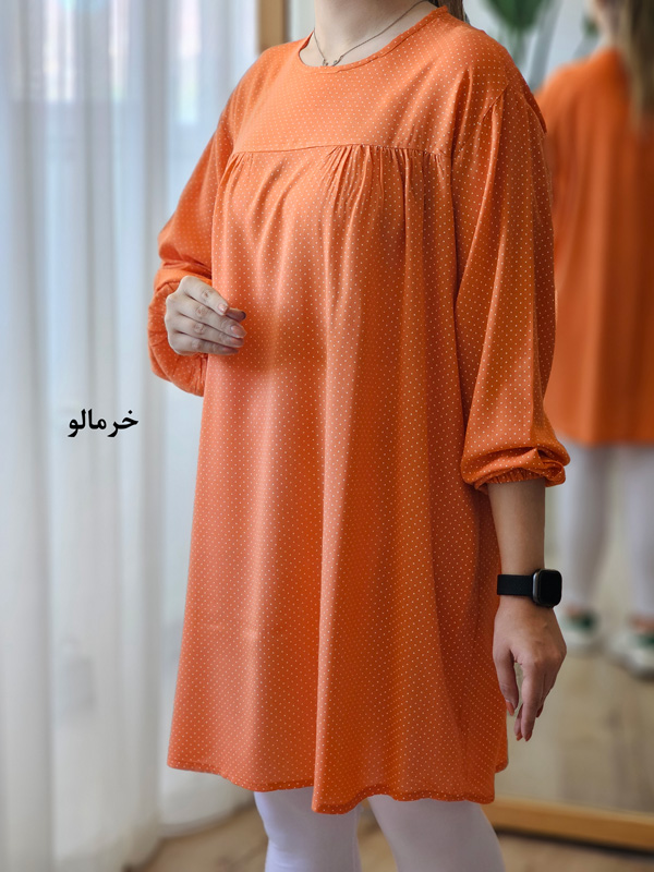تونیک نخی خال خالی