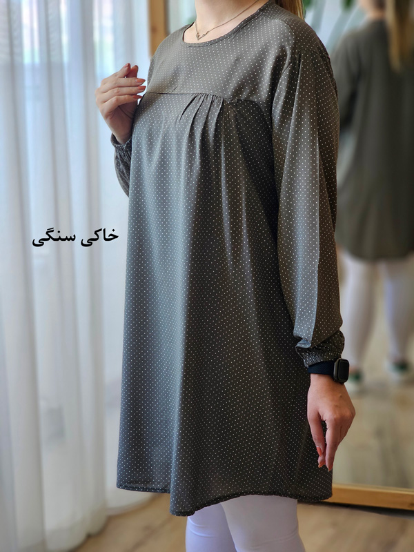 تونیک نخی خال خالی