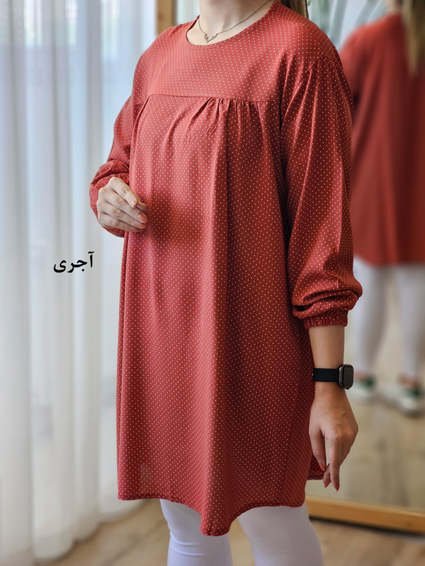 تونیک نخی خال خالی