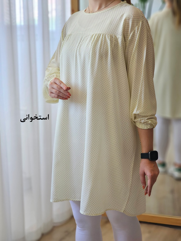 تونیک نخی خال خالی
