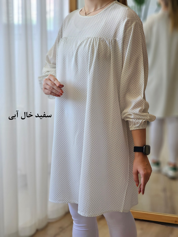 تونیک نخی خال خالی