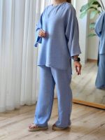 ست تونیک و شلوار زنانه