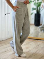 شلوار بگ راه راه