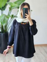 تونیک مانتویی گلدوزی