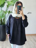 تونیک مانتویی گلدوزی