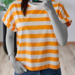 تیشرت نخ پنبه راه راه