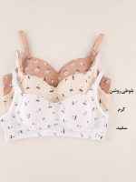 سوتین فانتزی گلدار