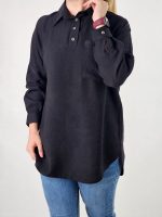 تونیک مانتویی مشکی