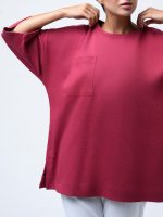 تیشرت لانگ بیسکوییتی