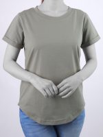 تیشرت بیسیک نخ پنبه زنانه