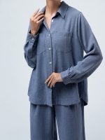 شومیز مانتویی لینن
