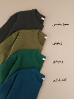 تونیک یقه گرد آکاردئونی