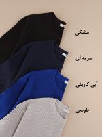 تونیک یقه گرد آکاردئونی