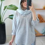 تونیک مانتویی لینن