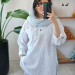 تونیک مانتویی لینن