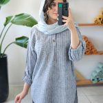 تونیک مانتویی لینن